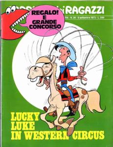 Lucky Luke in Western Circus