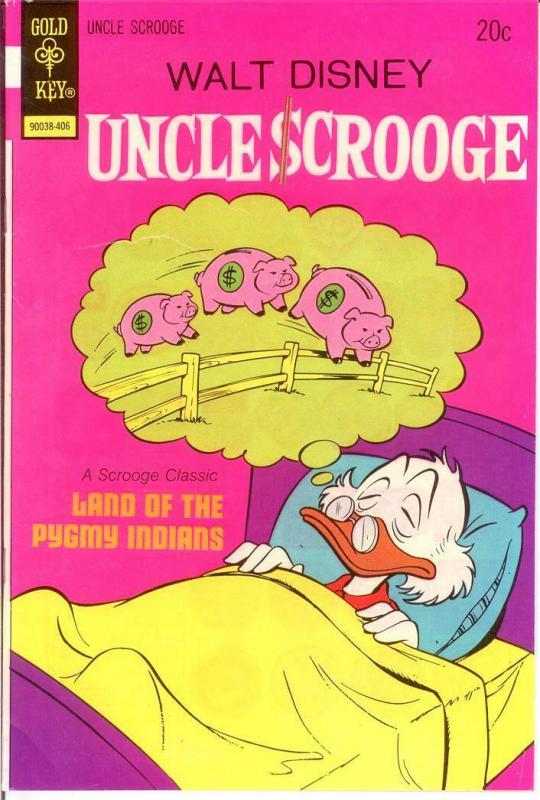 UNCLE SCROOGE 112 FINE June 1974 COMICS BOOK