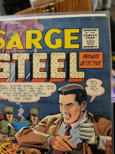 Sarge Steel #4 (Charlton) July 1965, Dick Giordano art Condition: Good