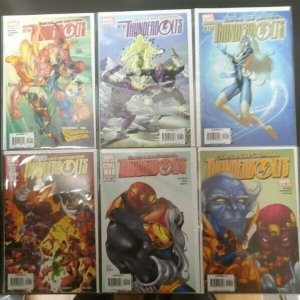6PC THUNDERBOLTS LOT (9.0) #97-102!! 2006