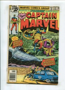 CAPTAIN MARVEL #60 (6.0) *FISHERMAN* MOON TRAPS ON TITAN  1979