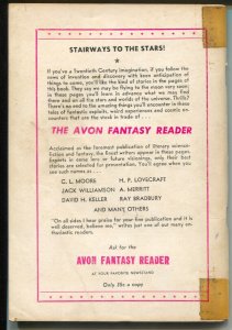 Avon Fantasy Reader #6 1948-Spicy Good Girl Art cover-Lovecraft-Merritt-VG 