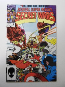 Marvel Super Heroes Secret Wars #9 (1985) FN/VF Condition!