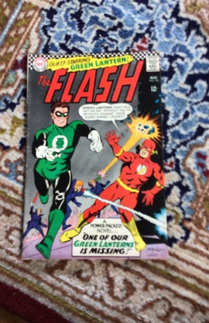 The Flash #168 (1967) Mid-Grade FN Green Lantern x-over wow! Tons listed now!