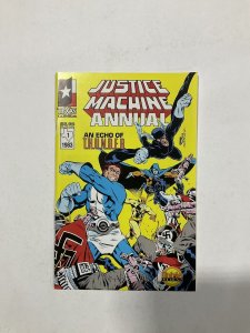 Justice Machine Annual 1 Near Mint Nm 1st Elementals Noble Comics