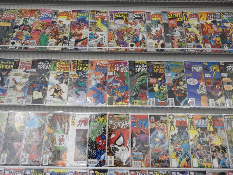 Huge Lot 140+ Comics W/ Spider-Man, Mystique, Marvels+ Avg VF-NM Condition!!