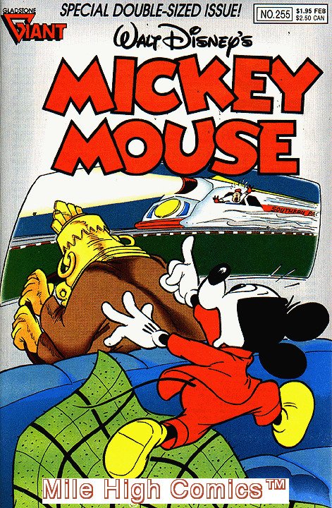 MICKEY MOUSE (1986 Series)  (GLADSTONE) #255 Very Fine Comics Book
