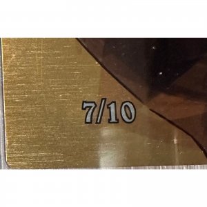 Wolverine 11x17 GOLD METAL Signed by Eddie Nunez (LTD 10)