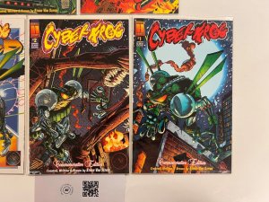 5 Cyber Frog Harris Comic Books # 1 1 1 2 2 13 JS35