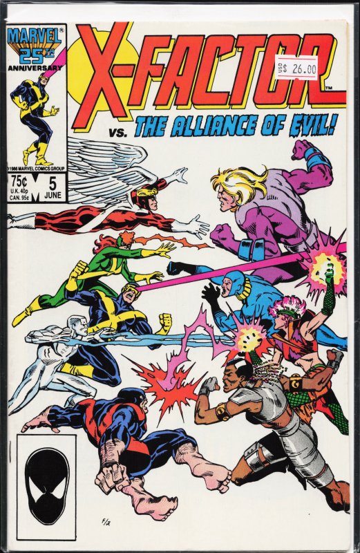 X-Factor #5 (1986) X-Factor [Key Issue]