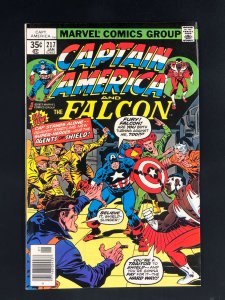 Captain America #217 (1978) 1st Team Appearance of S.H.I.E.L.D Super-Agents