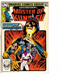 11 Master Of Kung Fu Comic Books #74 111 112 113 114 116 119 120 121 123 124 GJ3