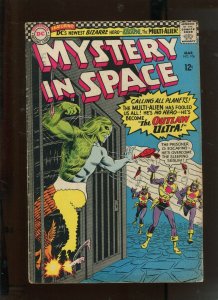 MYSTERY IN SPACE #106 (4.0) THE OUTLAW ULTRA / ADAM STRANGE