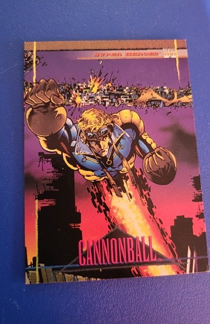 1993 Marvel Universe #29 Cannonball