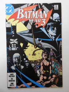 Batman #436 Direct Edition (1989) VF Condition!