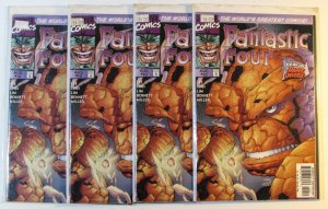 1997 Fantastic Four Lot of 4 #10 x4 Marvel 2nd Series Comic Books
