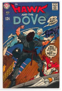 Hawk and the Dove (1968 1st series) #3 VG/FN