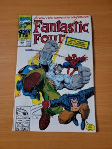 Fantastic Four #348 Direct Market Edition ~ VF NEAR MINT NM ~ 1991 Marvel Comics