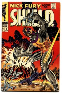 NICK FURY, AGENT OF SHIELD #2 comic book 1968-Marvel-Steranko FN+