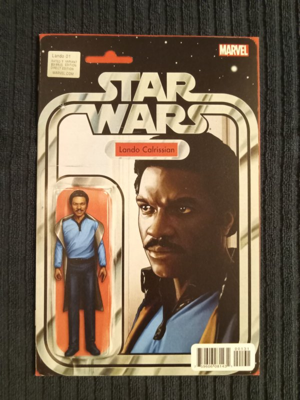 Star Wars Lando #1 John Tyler Christopher Action Figure Variant (2015)