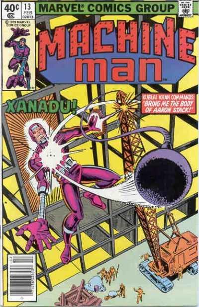 Machine Man (1978 series) #13, VF- (Stock photo)