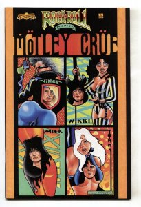 Rock N Roll Comics #4 1989- Motley Crue-1st Print-COMIC BOOK