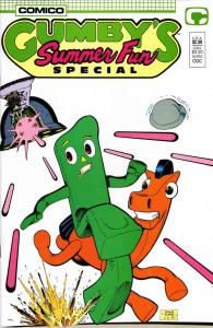 Gumby's Summer Fun Special #1 FN ; COMICO | Art Adams