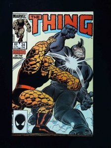Thing #24  Marvel Comics 1985 Vf/Nm