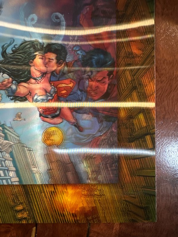 Superman/Wonder Woman: Futures End 3D Cover (2014)