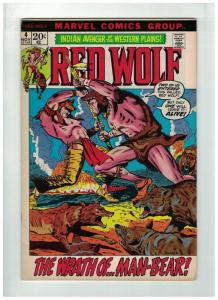 RED WOLF 4 VG-F Oct. 1972