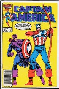 Captain America #317 (1986) Captain America