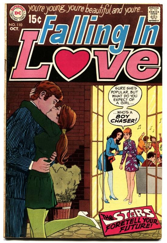 Falling In Love #110 1969 DC Romance Comic-ASTROLOGY vg