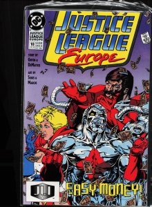 Justice League Europe #10 (1990) Captain Atom
