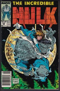 Incredible Hulk 344 (1988) VF- McFarlene Marvel Comics