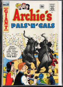 Archie's Pals 'N' Gals #21 (1962) Archie