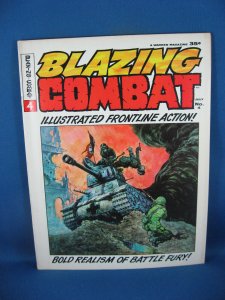 BLAZING COMBAT 3 F VF FRAZETTA WAR COMIC 1966