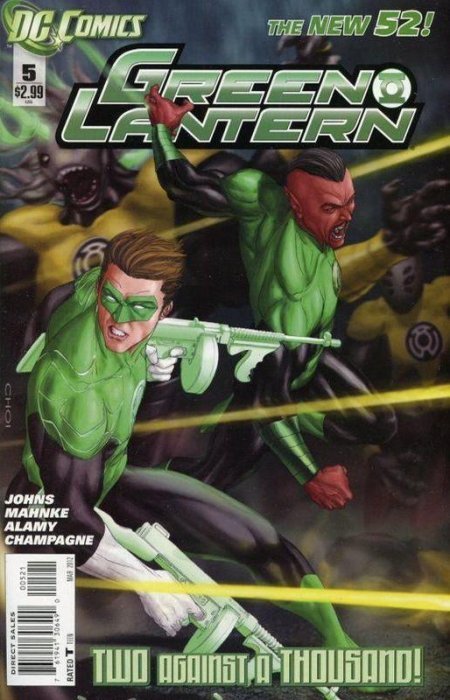 Green Lantern #5 (VF/NM) 2011 Variant Cover DC Comics ID#000