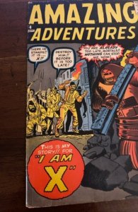 Amazing Adventures #4 (1961)I am X monster classic horror
