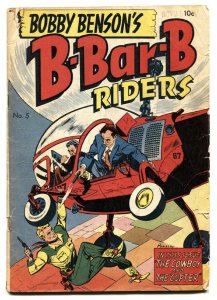Bobby Benson's B-Bar-B Riders #5 1951-ME-Lemonade Kid-Bob Powell-Frazetta-VG-