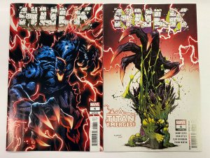 HULK #6 COVER A + B GEOFF SHAW VAR NM 1st FULL APP TITAN 2022 CATES IN-HAND NOW!