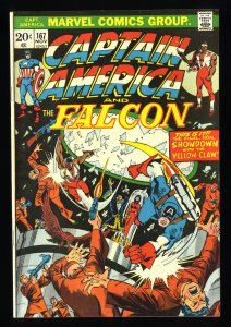 Captain America #167 VF- 7.5