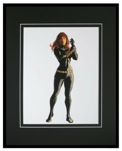 Black Widow Framed 16x20 Alex Ross Official Marvel Poster Display Avengers 