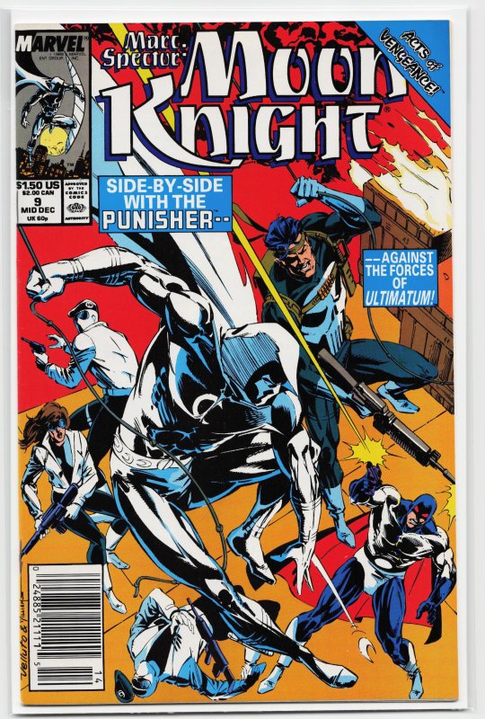 Marc Spector: Moon Knight #9 (1989) Moon Knight