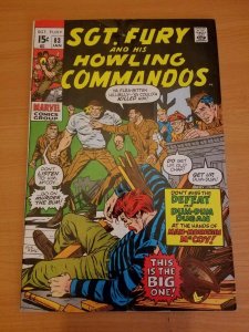 Sgt. Fury #83 ~ VERY FINE - NEAR MINT NM ~ (1971, Marvel Comics)