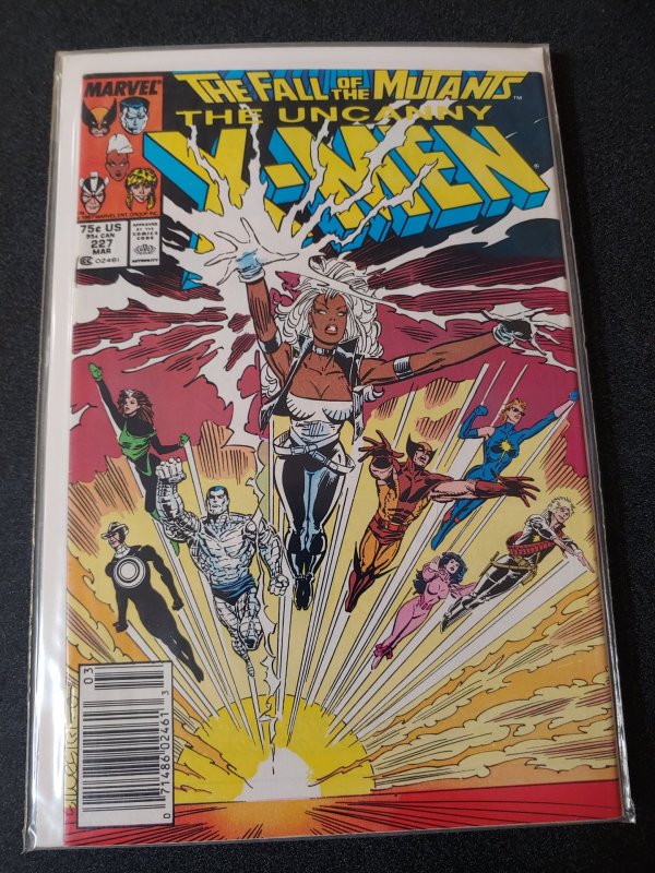 UNCANNY X-MEN #227 COPPER AGE VF/NM