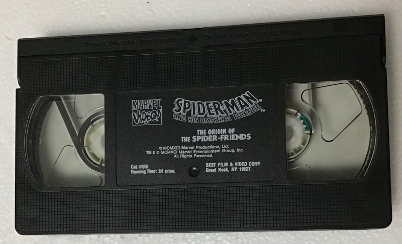 Spider-Man: Marvel Comics VHS Spider-Man the Origin of the Spider-Friends