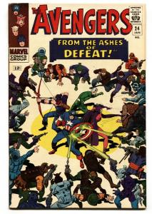 The Avengers #24 1966- Marvel Silver Age- VF-