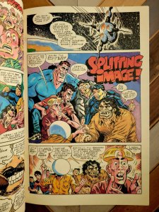 Splitting Image #1 (1993) Parody by Don Simpson Marc Silvestri Back Cover VF/NM