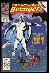West Coast Avengers #45 1st Appearance White Vision!