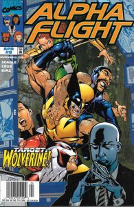 Alpha Flight (2nd Series) #9 (Newsstand) VG ; Marvel | low grade comic Wolverine